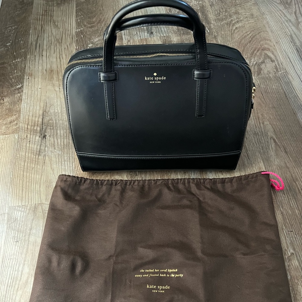 Kate Spade satchel hand bag with hand straps
